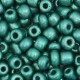 Glasperlen rocailles 6/0 (4mm) Hunter green metallic